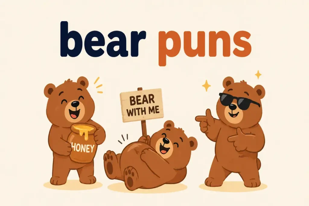 Bear Puns With Paw-fectly Funny Vibes