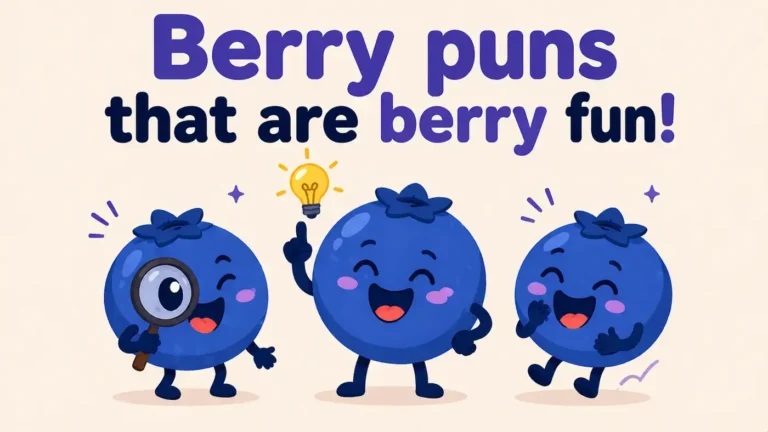 blueberry puns