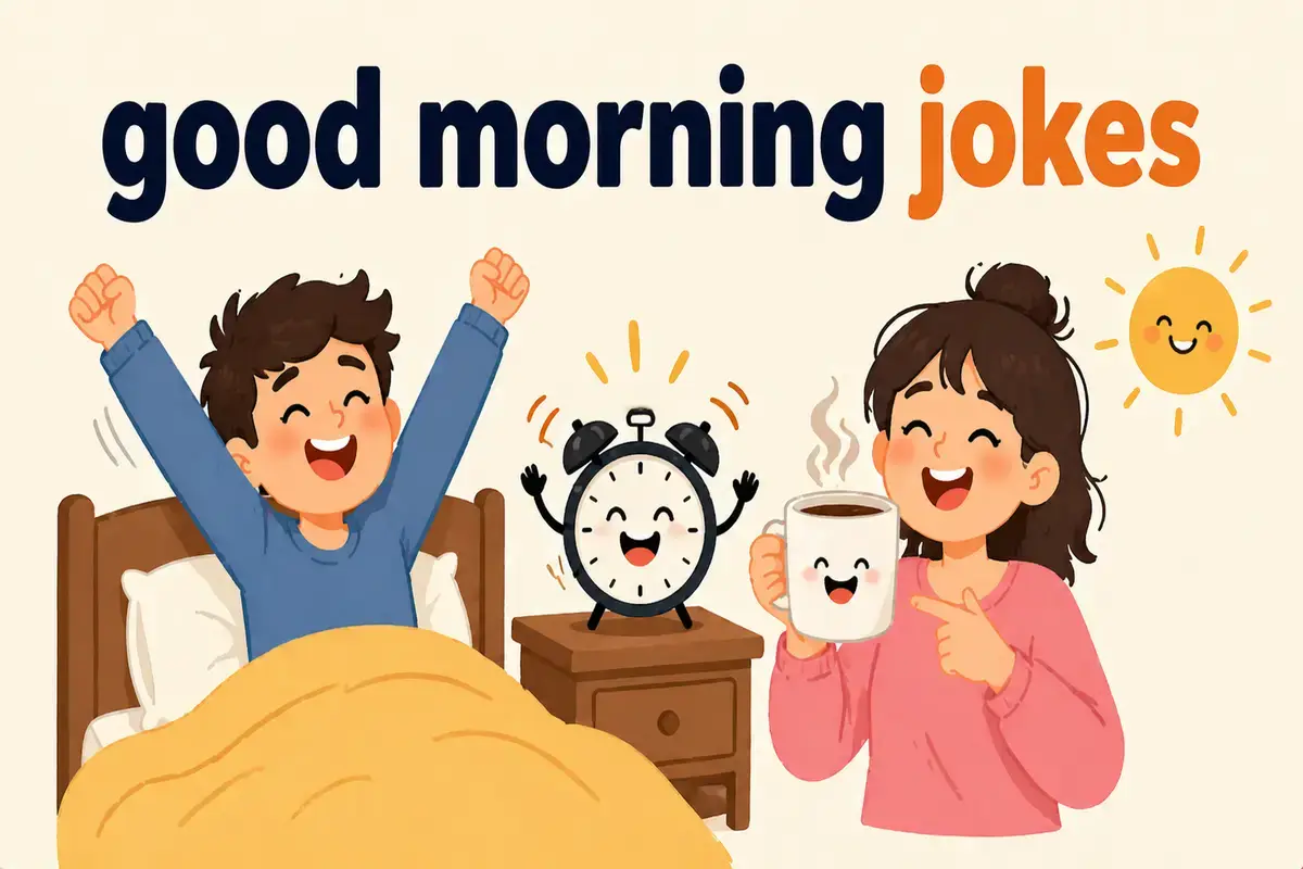 good morning jokes .