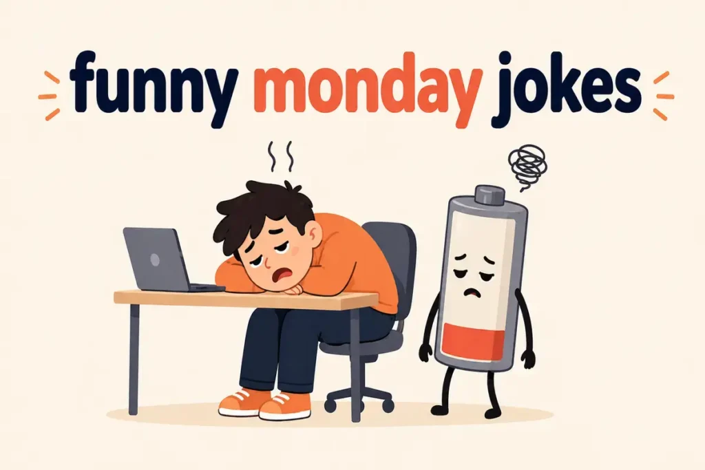 Funny Monday Jokes Productivity Flow Tips