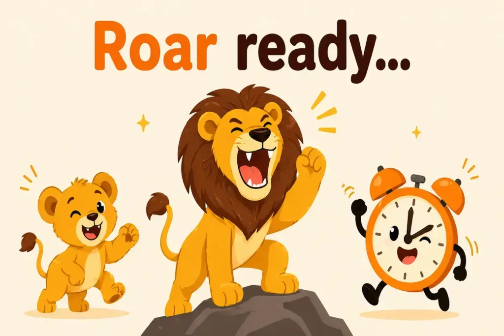 Short And Snappy Roar Lines