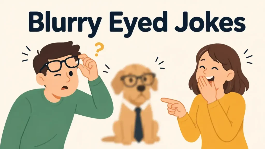 Blurry Eyed Jokes That Turn Fuzzy Vision Funny
