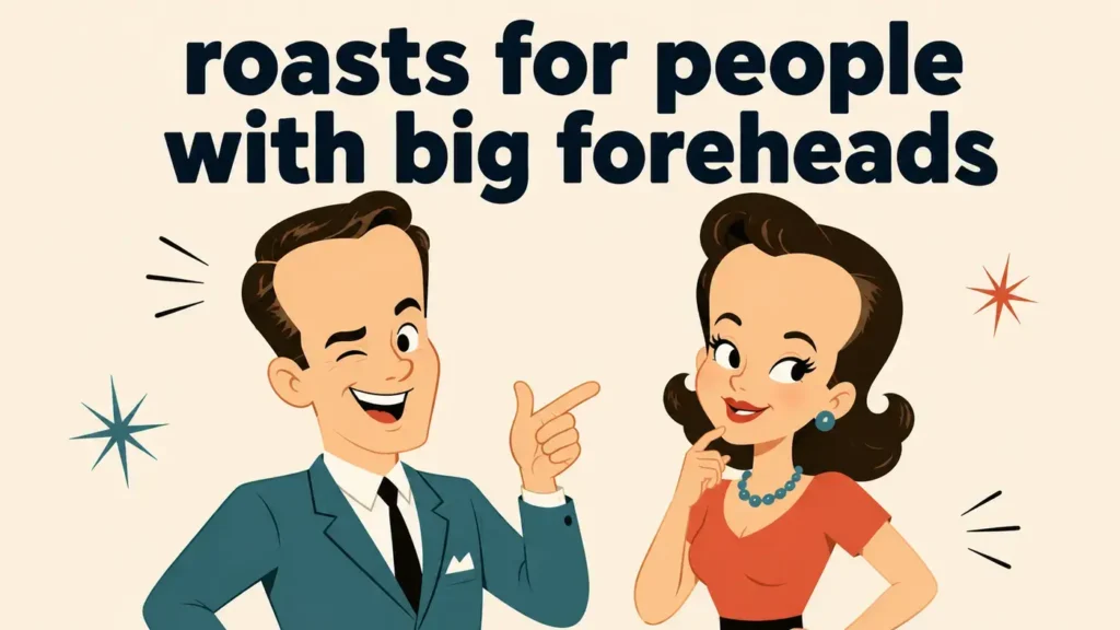 Roasts For People With Big Foreheads