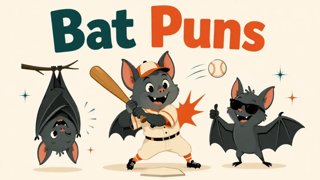 Bat Puns That Batterfly Into Giggleflights