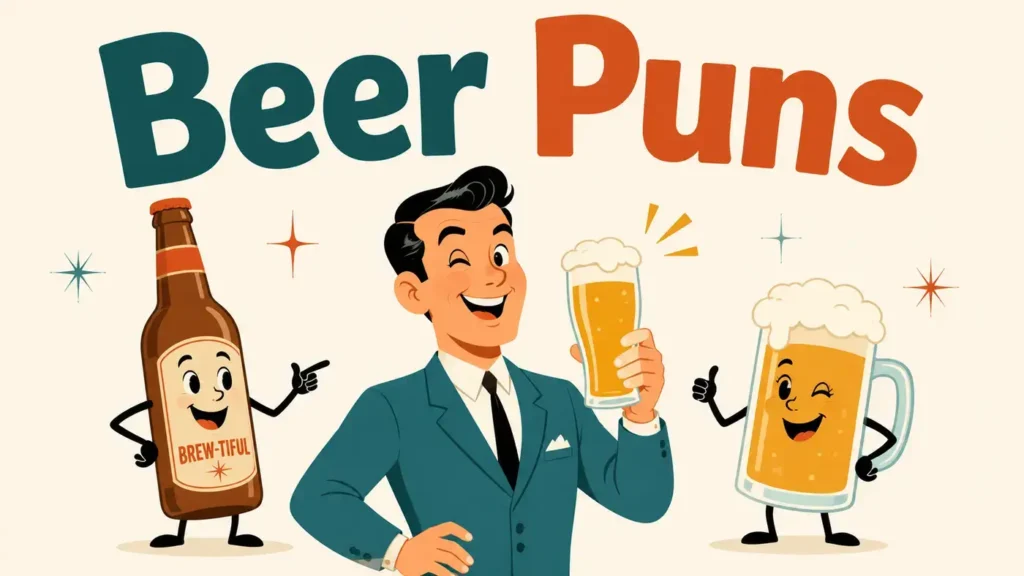 Beer Puns That Brew-Haha Laughs On Tap