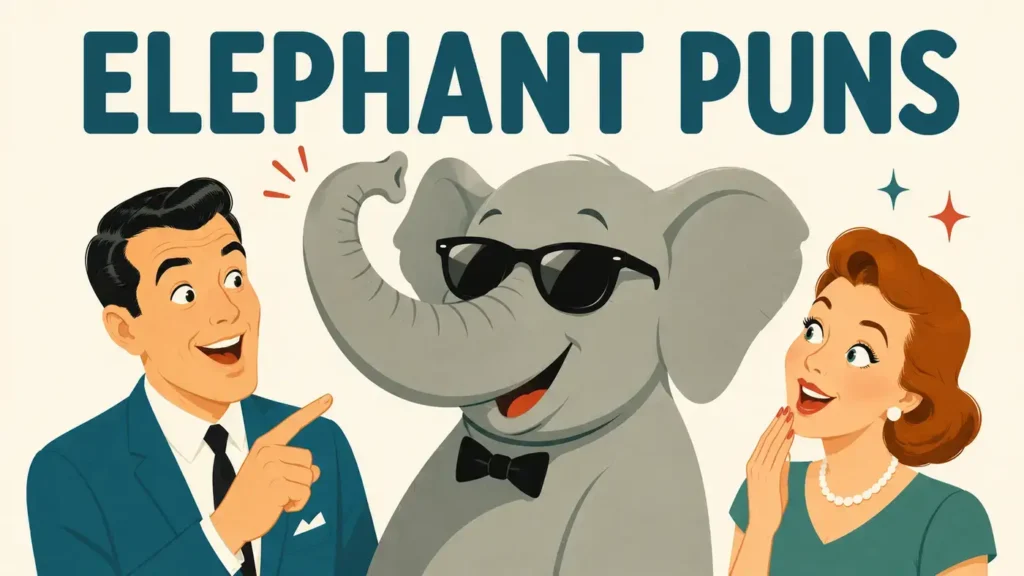 Elephant Puns That Trunkle Up Gigantic Laughs