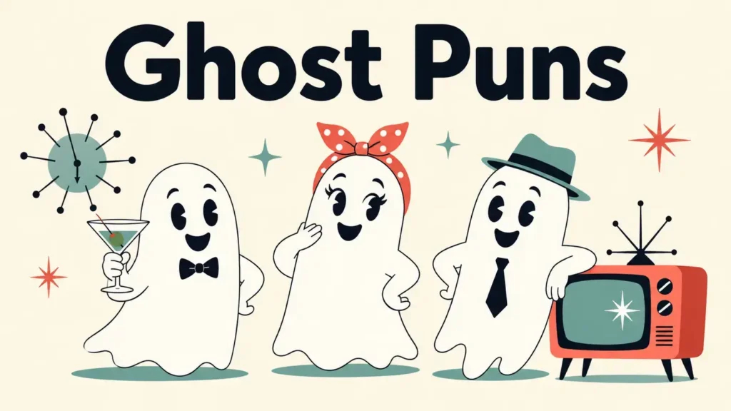 Ghost Puns That Bring Boo-Tiful Laughquakes