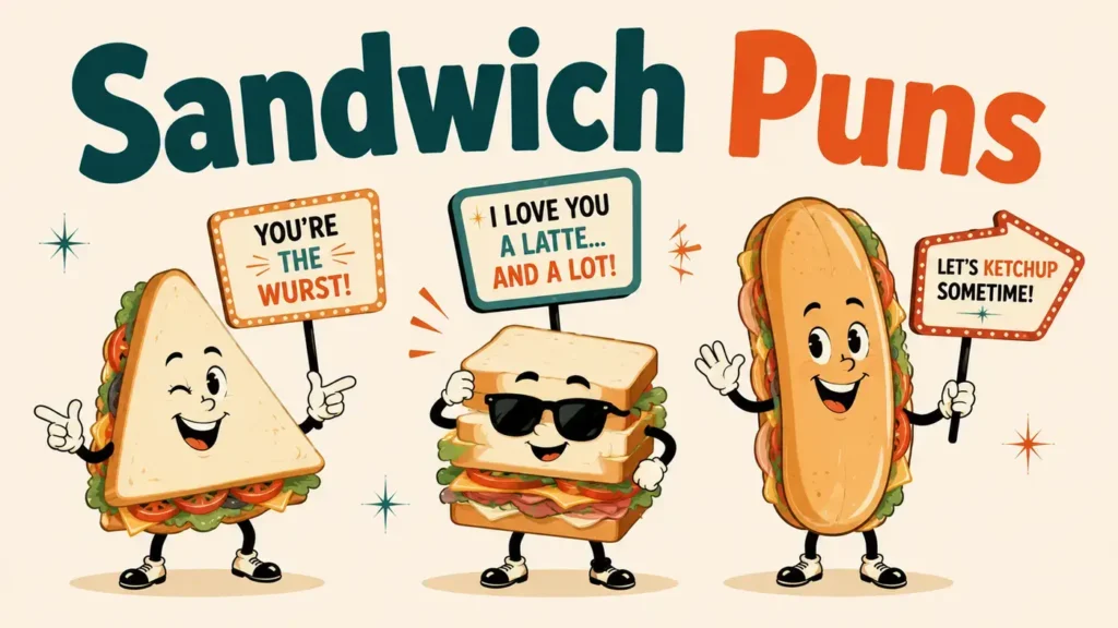 Sandwich Puns That Breadazzle Every Bite