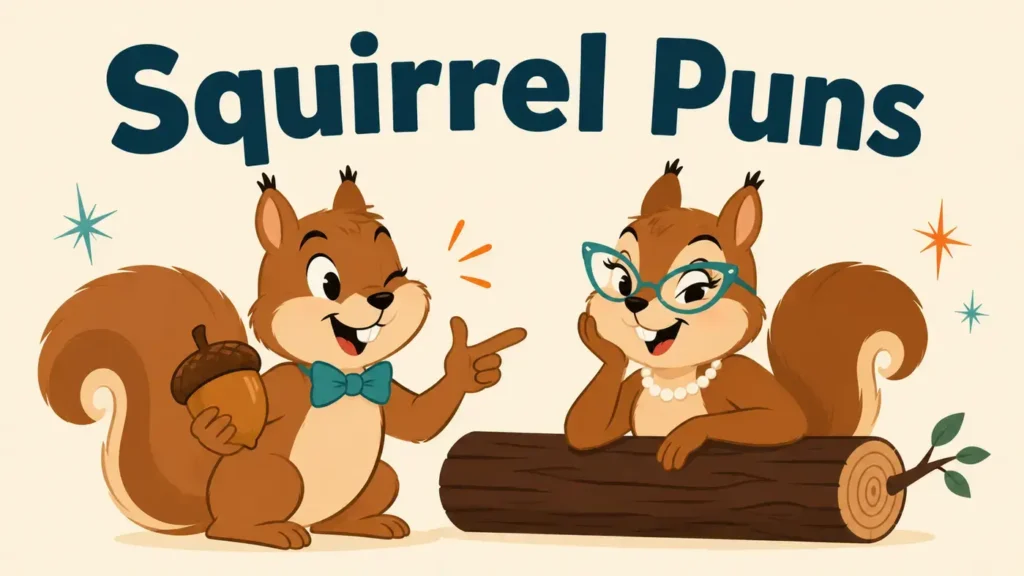 Squirrel Puns That Go Nuts With Laughs