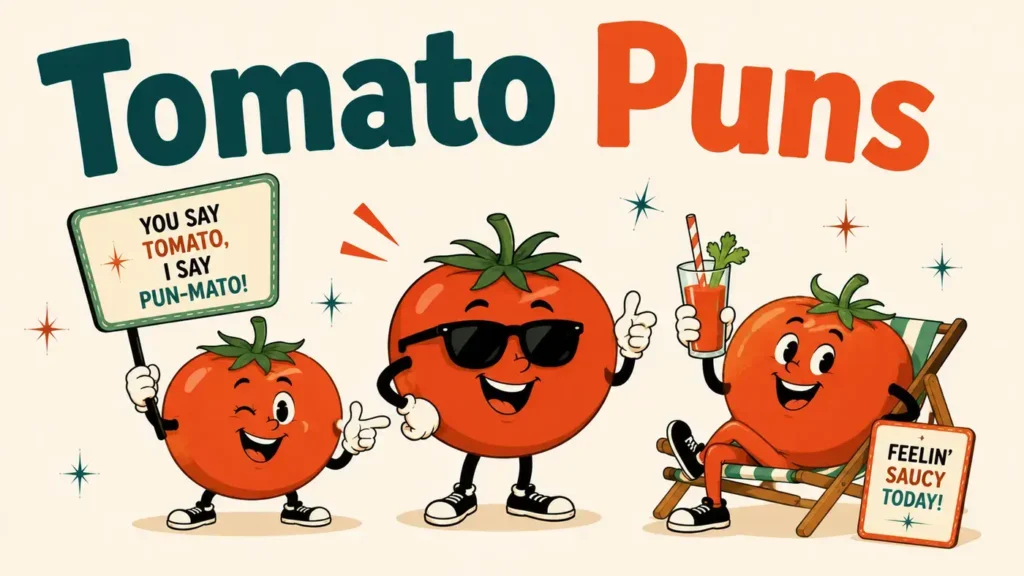 Tomato Puns That Are Vinebelievable and Pure Saucelarity