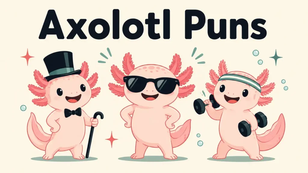 Axolotl Puns