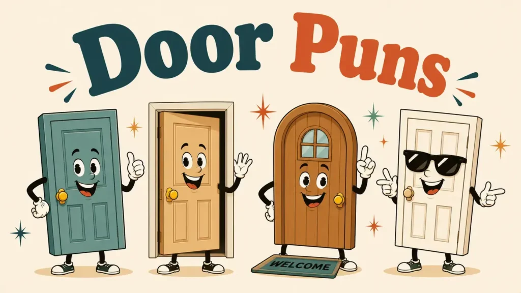 Door Puns That Unhinge Every Laugh
