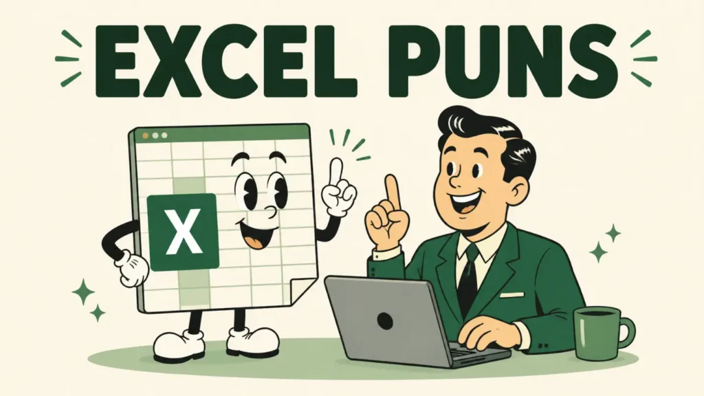 Excel Puns That Cellabrate Spreadsheet Humor