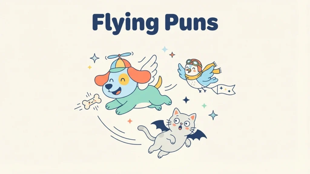 Flying Puns