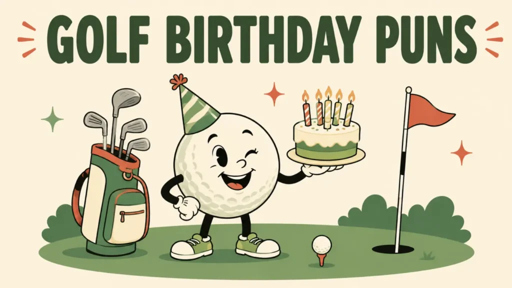 Golf Birthday Puns