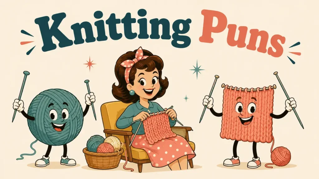 Knitting Puns That Stitch Together Giggles