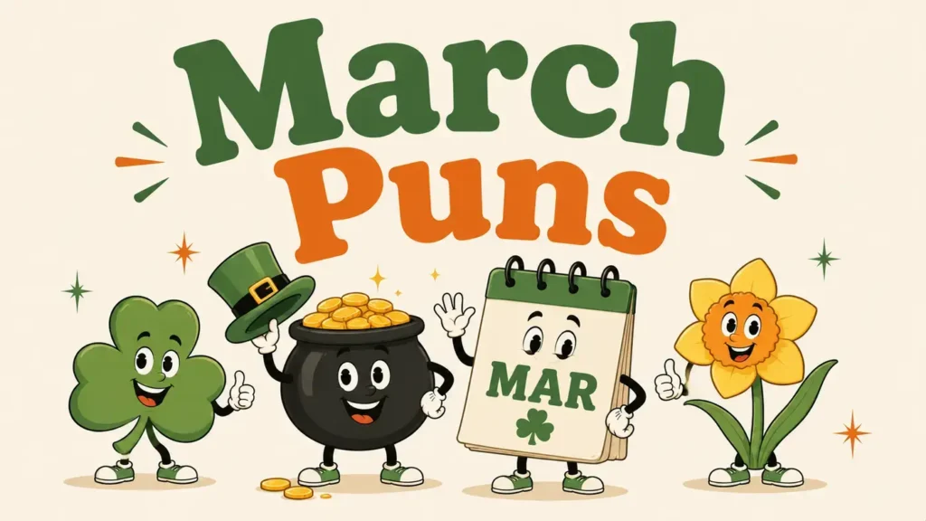 March Puns That Springify Every Smile