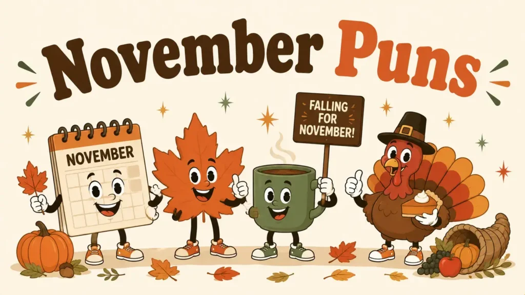 November Puns That Fallabrate Every Cozy Moment