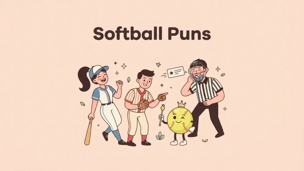 Softball Puns