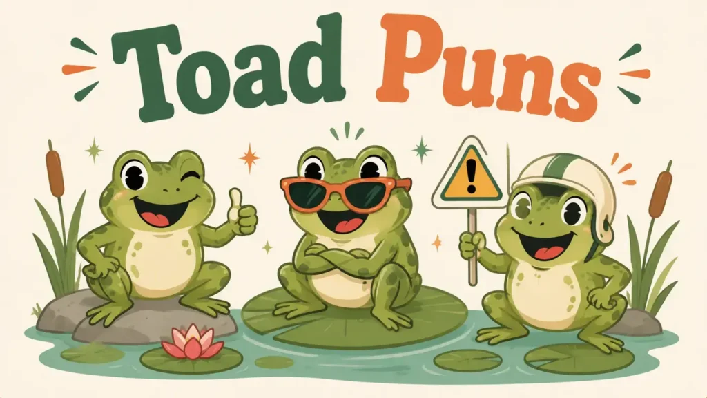 Toad Puns