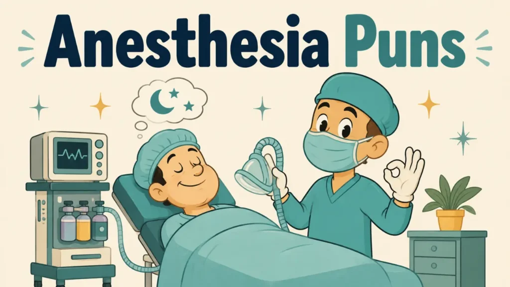 Anesthesia Puns That Are Seriously Sleepy