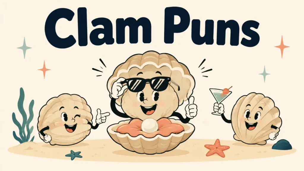 Clam Puns That Clamedy Every Ocean Smile