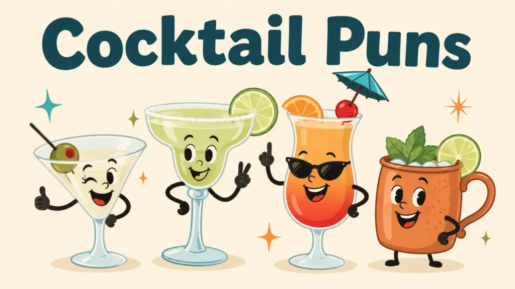 Cocktail Puns That Are Stirring Up Laughs