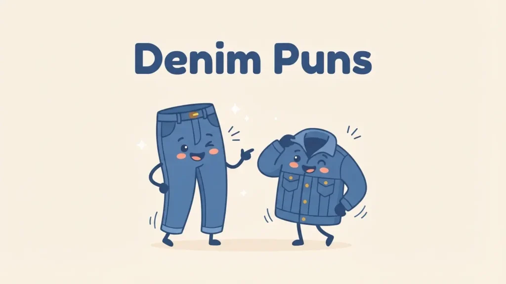 Denim Puns That Are Sew Much Fun