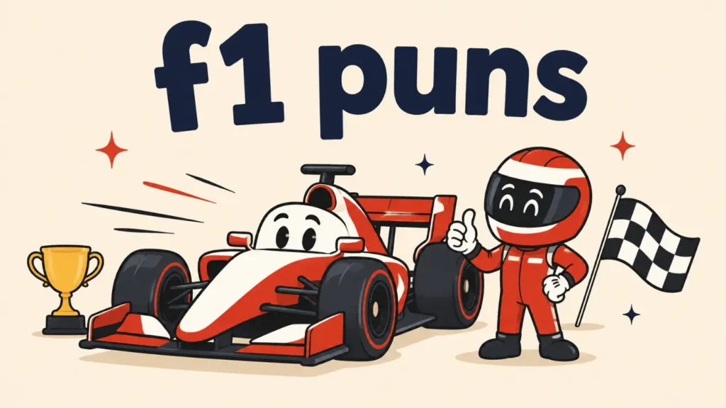 F1 Puns That Are Fast and Hilarious