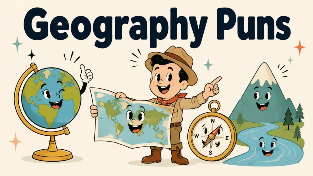 Geography Puns