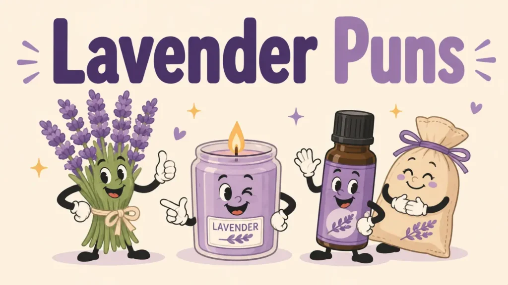 Lavender Puns That Are Blooming Hilarious