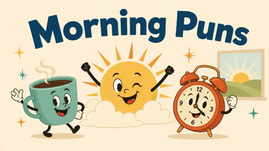 Morning Puns That Are Rise and Shine tastic