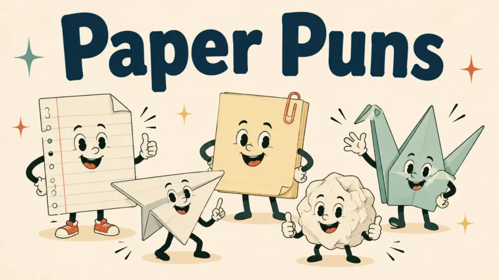 Paper Puns That Are Tearable Good Fun