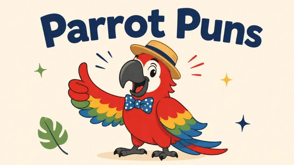 Parrot Puns That Are Squawkwardly Hilarious