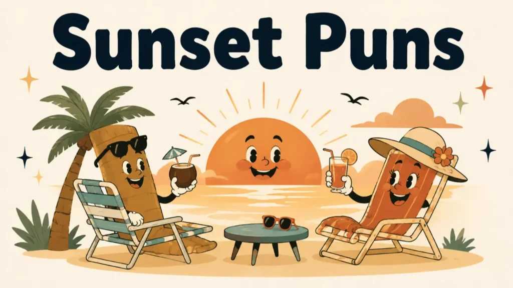 Sunset Puns That Are Glowingly Hilarious
