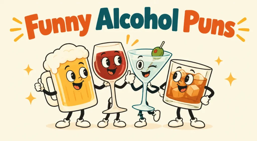 Funny Alcohol Puns That Are Fermentably Hilarious