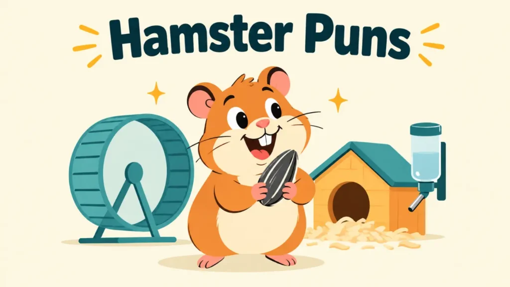 Hamster Puns That Are Wheelie Hilarious