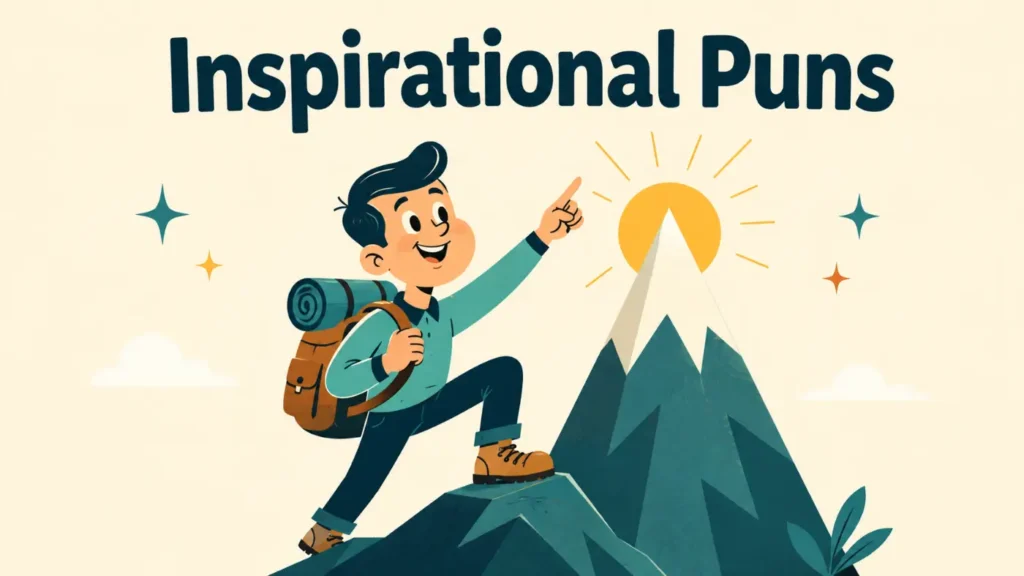 Inspirational Puns That Are Upliftingly Funny