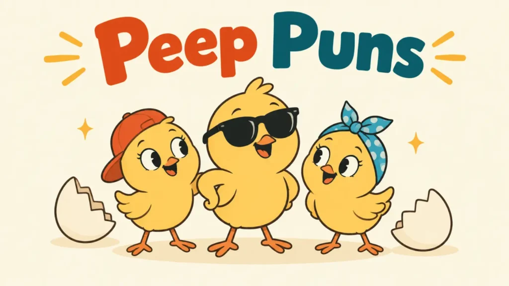 Peep Puns That Are Peepishly Hilarious